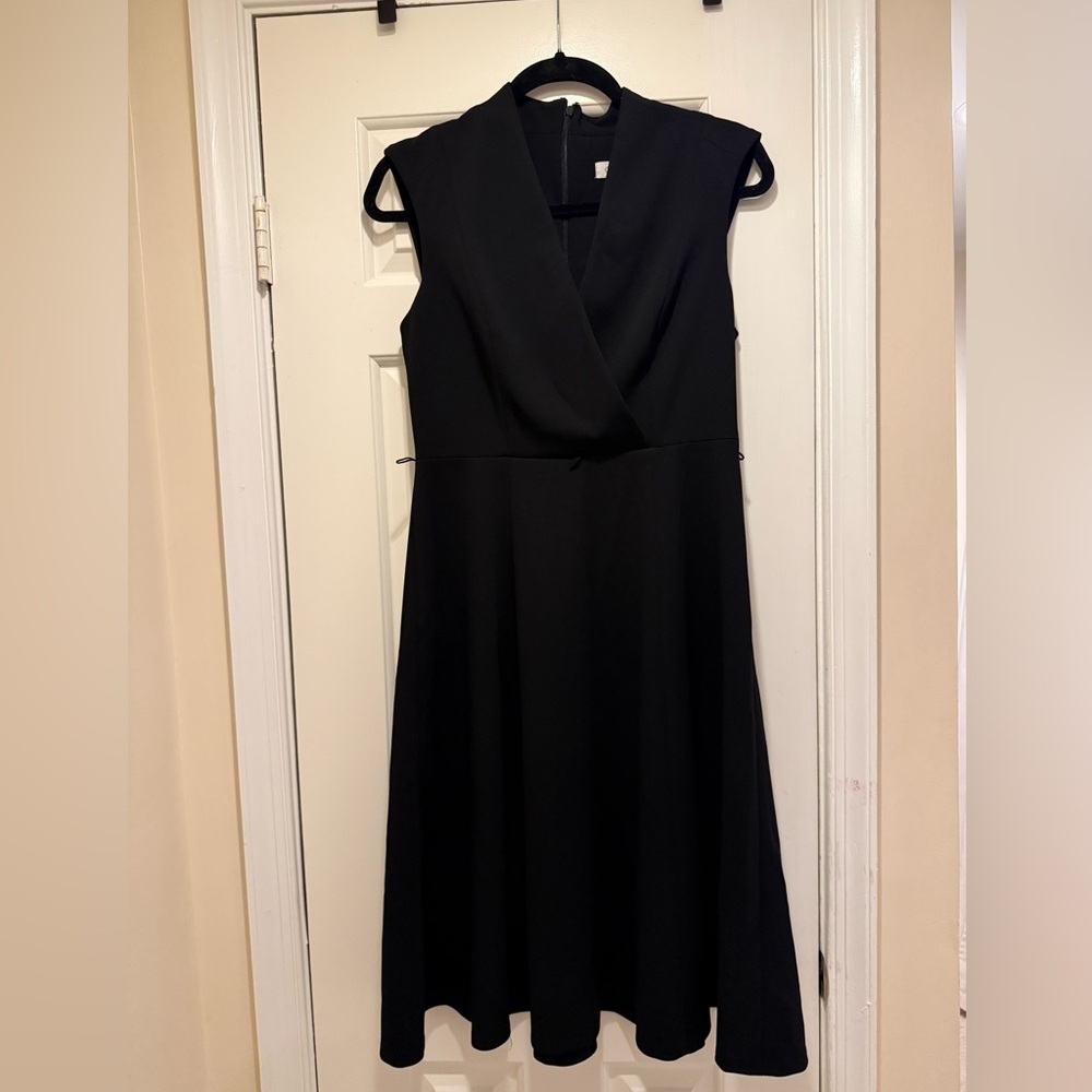 Calvin Klein Black Midi Dress